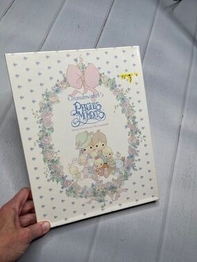 Vintage Precious Moments Baby Book Grandmothers Album 90s 1990 Grandma Memories